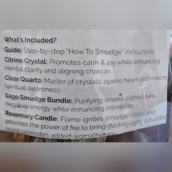 Spiritual Guide Ritual Kit - Picture 4 of 4